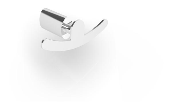 Rhona Robe Hook - Chrome